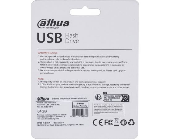 Dahua USB-U176-20-64G Pamięć USB 2.0 64GB