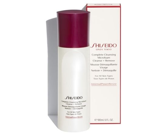 Shiseido Complete Cleansing Microfoam 180ml Sejas kopšana