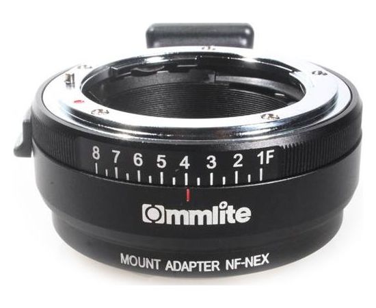 Objektīva adapteris Commlite CoMix CM-NF-NEX - Nikon F / Sony E