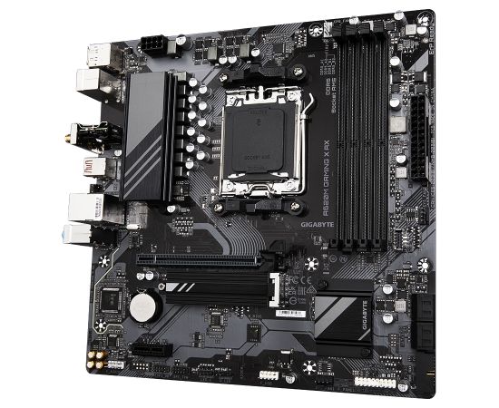 Gigabyte A620M GAMING X AX 1.0 M/B Processor family AMD, Processor socket AM5, DDR5 DIMM, Memory slots 4, Supported hard disk drive interfaces 	SATA, M.2, Number of SATA connectors 4, Chipset AMD A620, Micro ATX