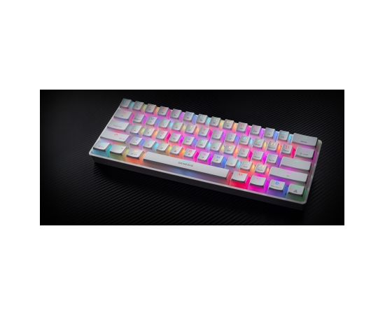 Genesis THOR 660 RGB, Mechanical Gaming Keyboard, RGB LED light, US, White, Wireless, USB Type-C, Bluetooth