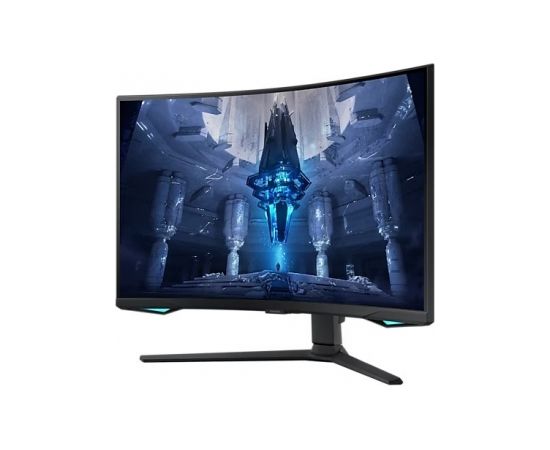 Samsung Curved Monitor LS32BG750NPXEN 32 ", VA, UHD, 3840 x 2160, 16:9, 1 ms, 350 cd/m², Black, HDMI ports quantity 2, 165 Hz