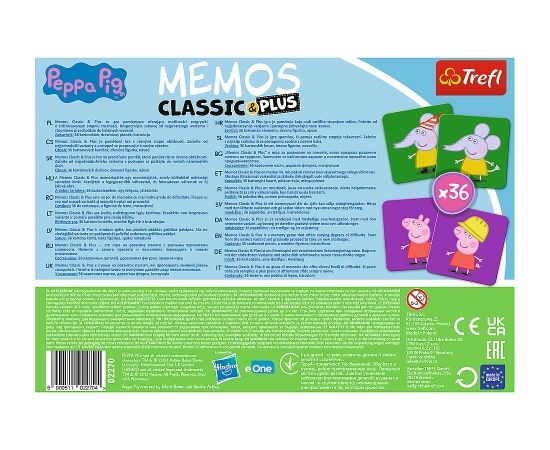 Unknown TREFL PEPPA PIG Memo Classic Plus