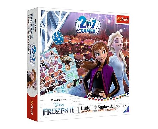 TREFL FROZEN Настольная игра 2 в 1 Холодное сердце 2