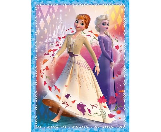 TREFL FROZEN Комплект пазлов "Холодное сердце 2" 30шт. + 48шт. + 24 мемо