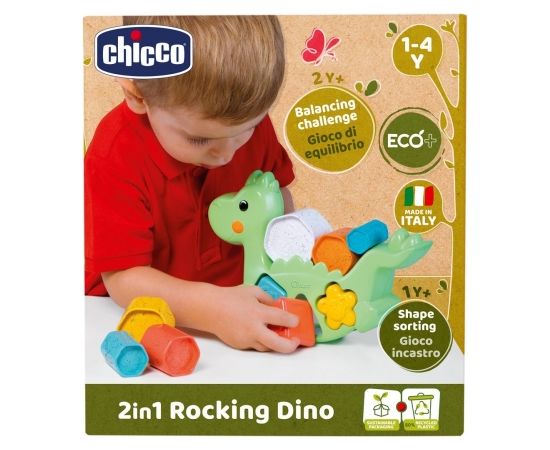 CHICCO Sortētājs 2in1 DINO ECO