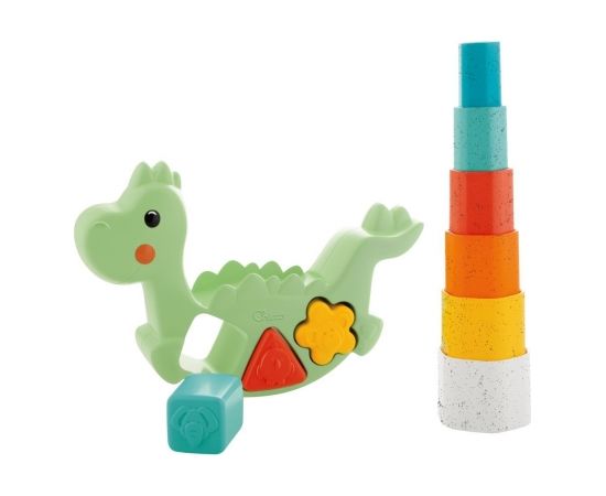 CHICCO Sortētājs 2in1 DINO ECO