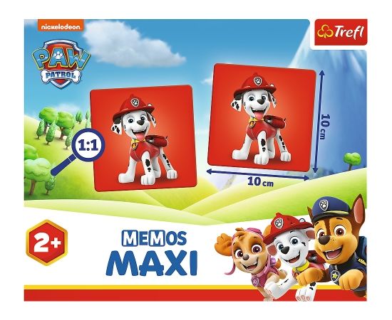 TREFL PAW PATROL Galda spēle Memo Maxi