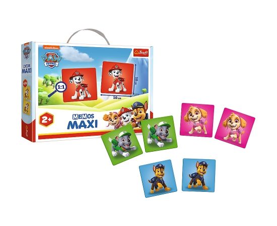 TREFL PAW PATROL Galda spēle Memo Maxi