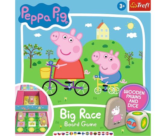 Unknown TREFL PEPPA PIG Galda spēle “Lielās sacīkstes”