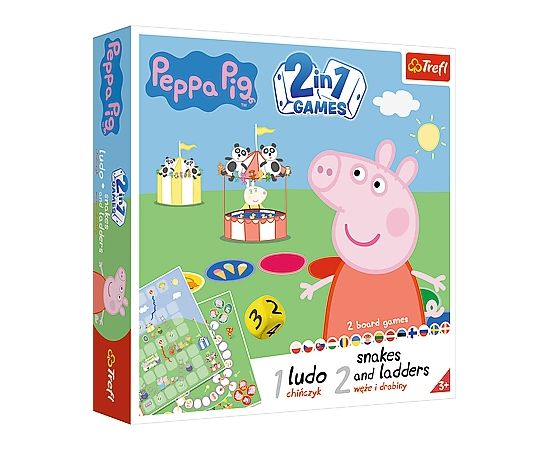 Unknown TREFL PEPPA PIG Boardgame 2 in 1 Peppa Pig