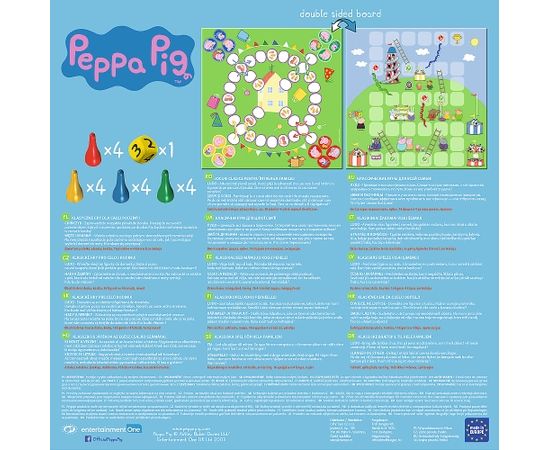 Unknown TREFL PEPPA PIG Boardgame 2 in 1 Peppa Pig