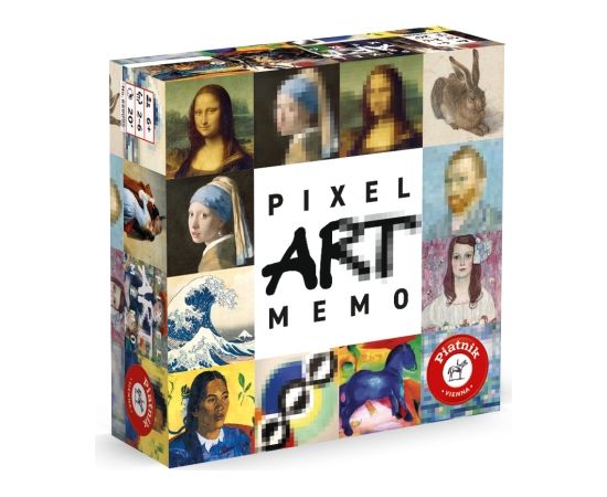 PIATNIK Galda spēle Pixel Art Memo