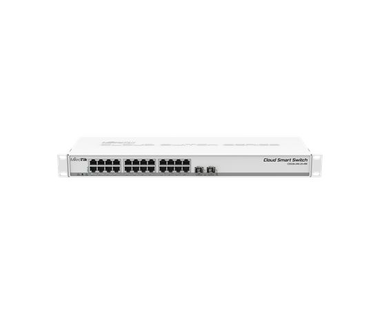 MikroTik Cloud Smart Switch CSS326-24G-2S+RM Managed L2, Rack mountable, 1 Gbps (RJ-45) ports quantity 24, SFP+ ports quantity 2, SwitchOS