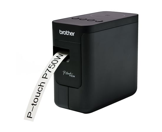 Brother PT-P750W Thermal, Label Printer, Wi-Fi, Black