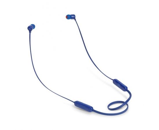 JBL in-ear austiņas ar Bluetooth, zilas - JBLT110BTBLU