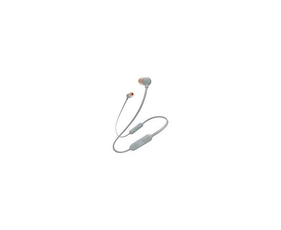 JBL in-ear austiņas ar Bluetooth, pelēkas - JBLT110BTGRY