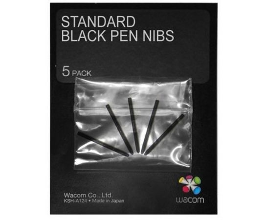 Wacom Intuos ACK-20001 pen nibs Black 5pcs other input device