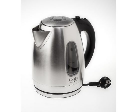 Adler AD 1223 electric kettle 1.7 L Black,Stainless steel 2200 W