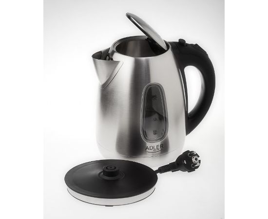 Adler AD 1223 electric kettle 1.7 L Black,Stainless steel 2200 W