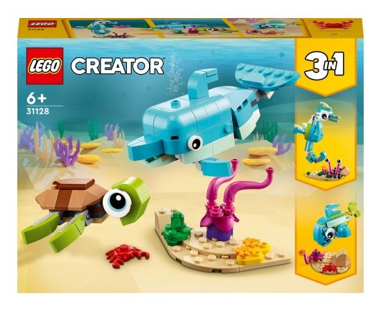 LEGO Creator Delfīns un bruņurupucis (31128)