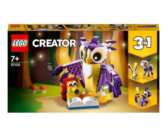 LEGO Creator Fantastyczne leśne stworzenia (31125) Lego Creator