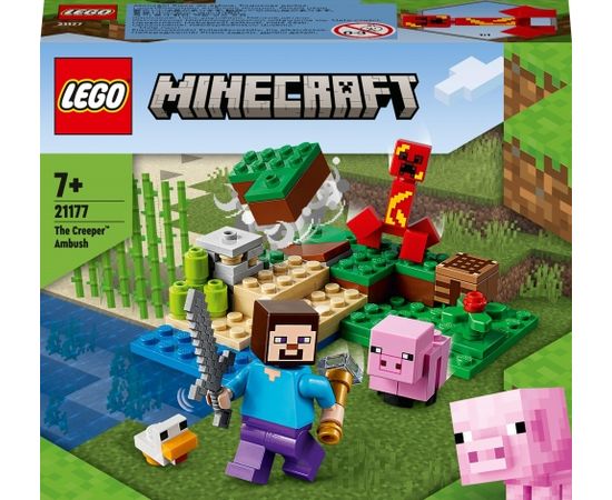 LEGO Minecraft Zasadzka Creepera (21177)
