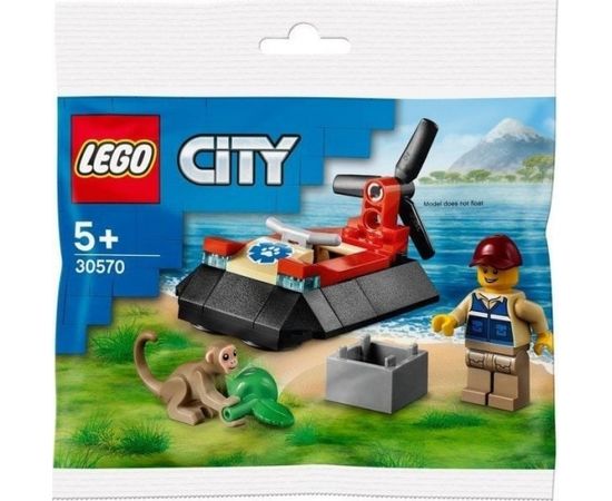 LEGO City Poduszkowiec ratowników dzikich zwierząt (30570)