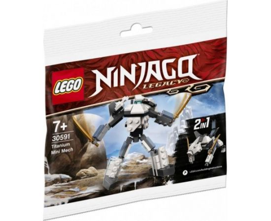 LEGO Ninjago Tytanowy Mini Mech (30591) Lego Ninjago