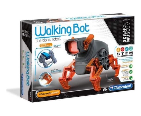 Clementoni Naukowa Zabawa. Walking Bot Chodzący Robot