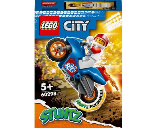 LEGO City Stuntz  Rakietowy motycykl kaskaderski (60298)