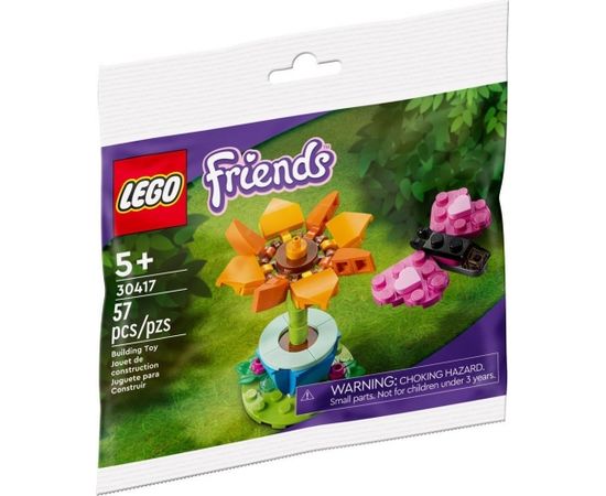 LEGO 30417 Friends Garden Flower and Butterfly, construction toy Lego Friends