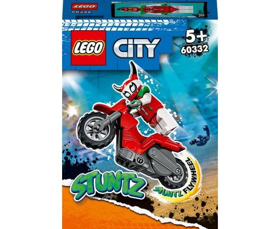 LEGO City Motocykl kaskaderski brawurowego skorpiona (60332)