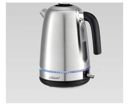 Maestro MR-050 Electric kettle with lighting, silver 1.7 L