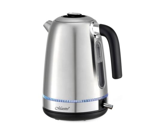 Maestro MR-050 Electric kettle with lighting, silver 1.7 L