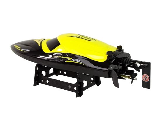 Import Leantoys Motorboat R/C 2.4G Yellow 35 KM/H