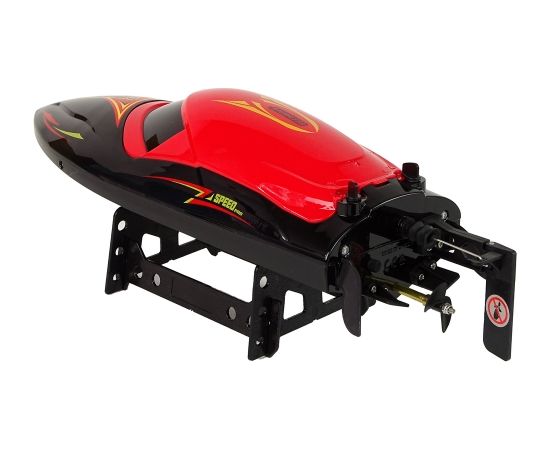 Import Leantoys Motorboat R/C 2.4G Red 35 KM/H