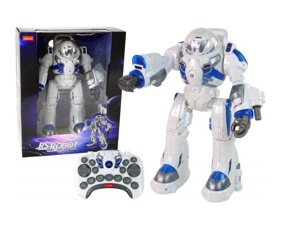 Import Leantoys Remote Controlled Robot Spaceman Rastar White Shoots Dancing