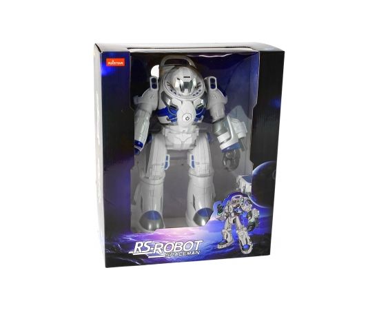 Import Leantoys Remote Controlled Robot Spaceman Rastar White Shoots Dancing