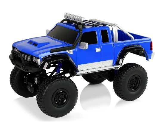 Import Leantoys Off-road Car R/C 2.4G Climbing Car 1:8 Blue 4x4