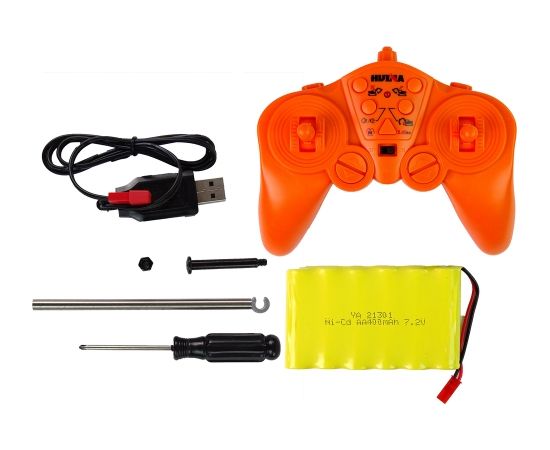 Import Leantoys Professional crawler excavator remotely controlled  2.4GHz LED lights 15 functions