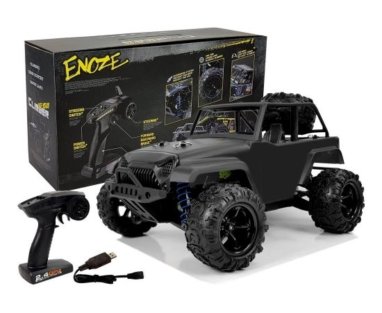 Import Leantoys Remote Controlled Off-Road 1:18 Black ENOZE 9304 40 km/h Радиоуправляемые Игрушки