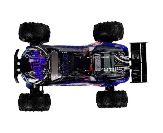 Import Leantoys Remote Controlled Rally Car 1:18 Blue ENOZE 9302E Speed 45 km/h