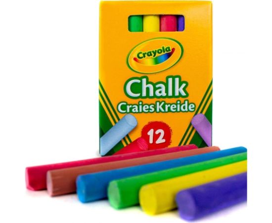 CRAYOLA 12 цветных мелков