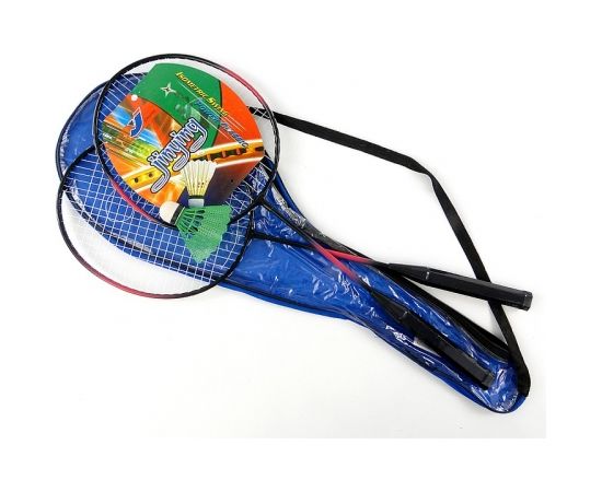 Adar Бадминтон теннис комплект 2 ракетки, воланчик, чехол 65x22x3 см 438903