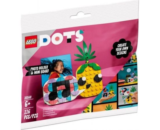 LEGO Dots Ananas - ramka na zdjęcie i miniaturowa tablica (30560) Lego DOTS