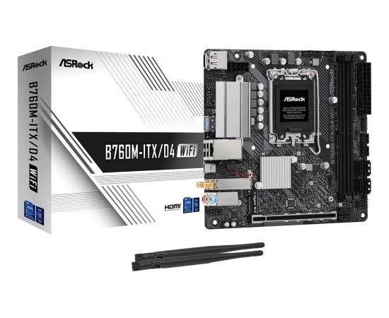 ASROCK B760M-ITX/D4 WiFi mini-ITX LGA1700 DDR4