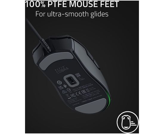 Razer Gaming Mouse  Cobra Wired, 8500 DPI, Black