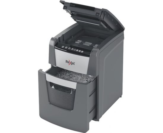 Rexel AutoFeed+ 90X paper shredder Cross shredding 55 dB Black, Grey