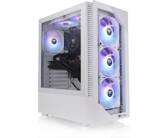 Thermaltake View 200 TG Snow ARGB Midi Tower White